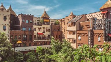 Duitsland_Bruhl_Phantasialand_Hotel Matamba_Exterieur