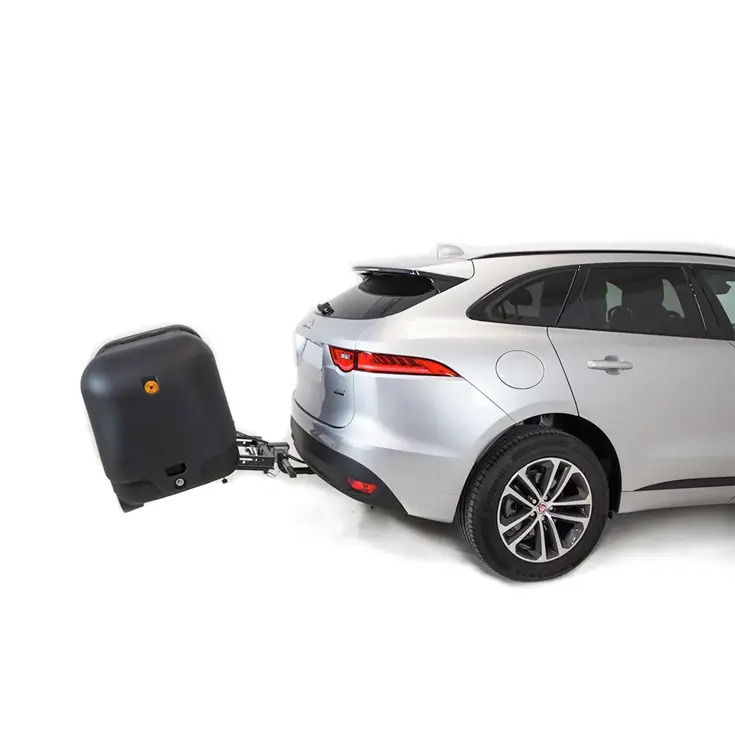 Towbox V2 - Trekhaakkoffer Zwart