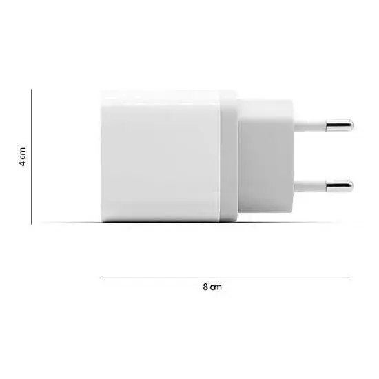 18W USB C Snellader