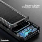 Solar Powerbank Zwart 10.000 mah