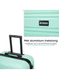 Reiskoffer L ABS 95L met TSA-slot en 360° wielen