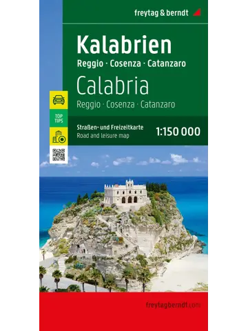 Wegenkaart Calabrië - Catanzaro