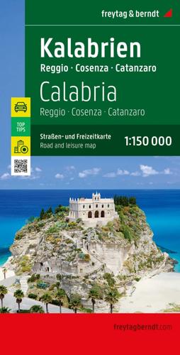 Wegenkaart Calabrië - Catanzaro