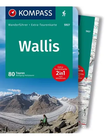 Wandelgids WF 5927 Wallis - Oberwallis