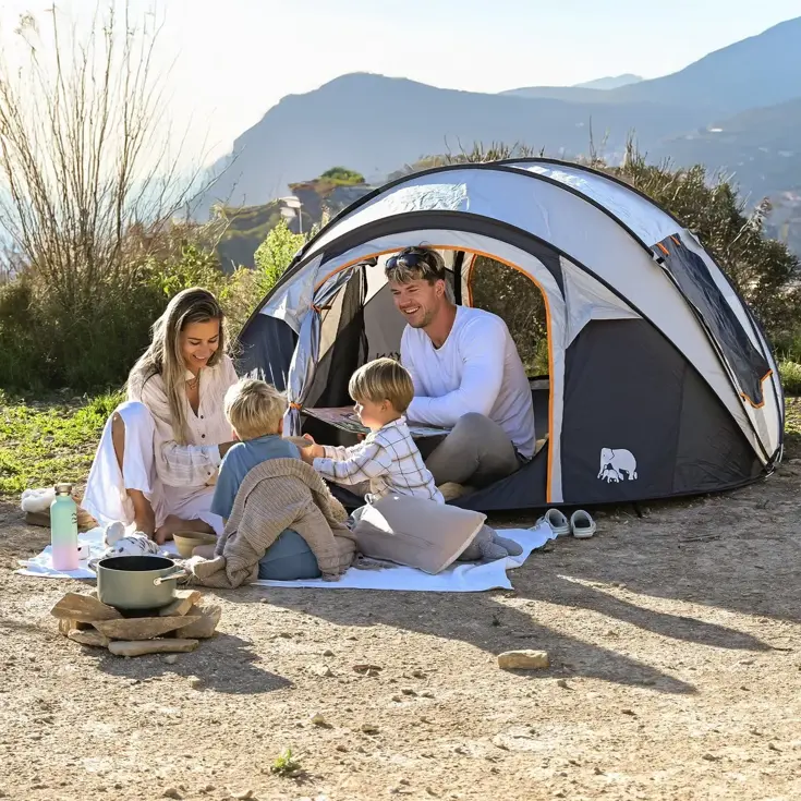 Luxe Pop Up Tent - 4 persoons - 2000MM waterkolom