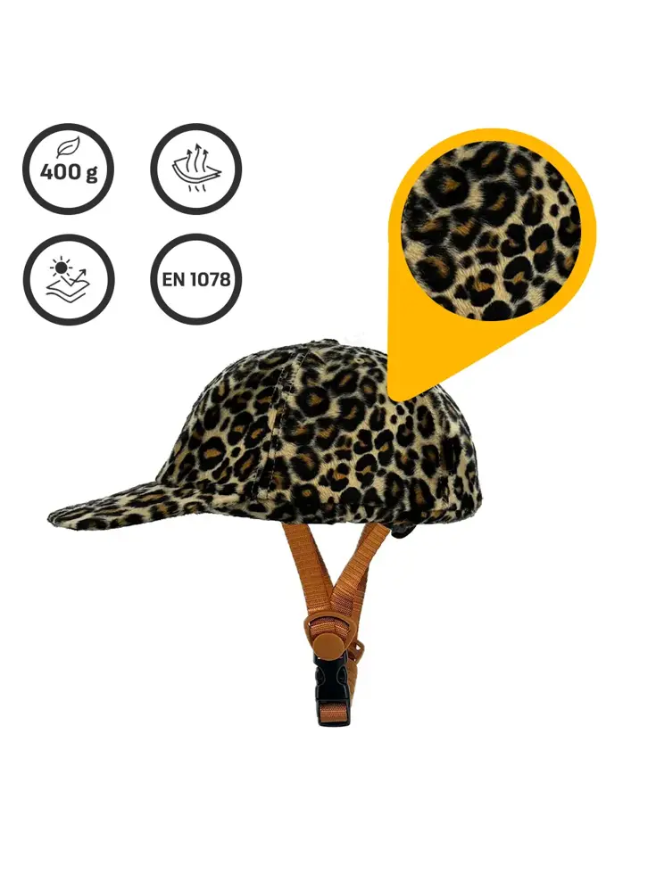 Vizorz SwitchCap fietshelm - Panther Cap