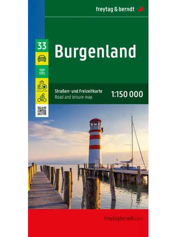 Wegenkaart Burgenland