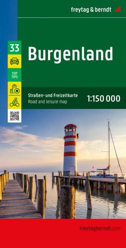 Wegenkaart Burgenland