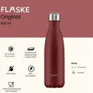 FLASKE 500 ml RVS Drinkfles