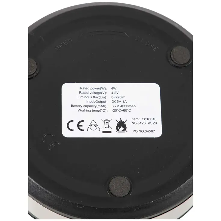 Bo-Camp Tafellantaarn Antares 220 Lumen