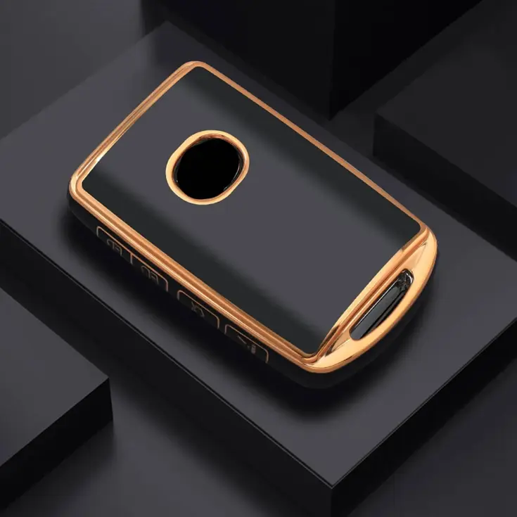 TPU Sleutelhoesje voor Mazda goud B3