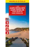 Wegenkaart Algarve Portugal Zuid