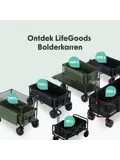 LifeGoods Dubbele Bolderkar – 200KG