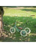 2-in-1 Loopfiets Driewieler met Duwstang