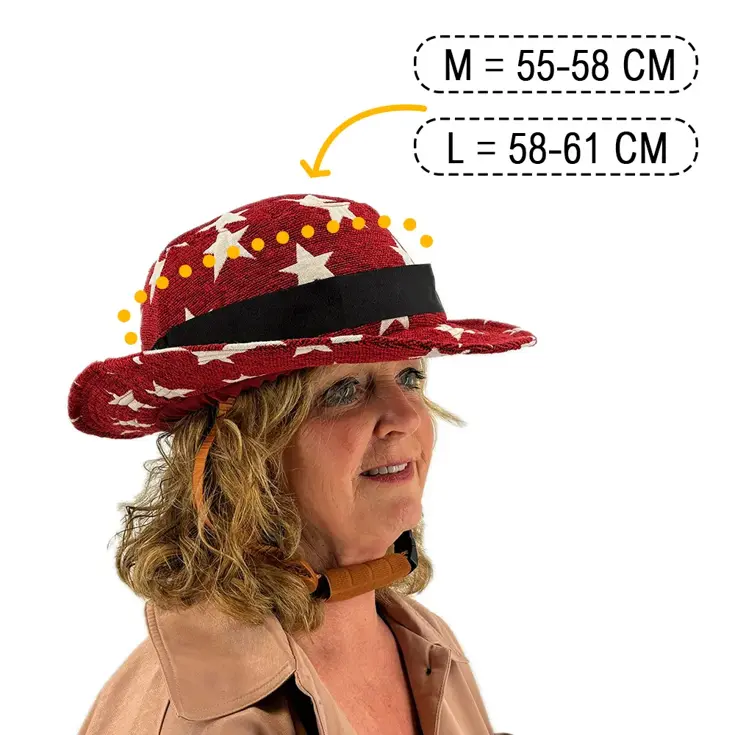 Vizorz SwitchCap fietshelm Woolly cherry cap