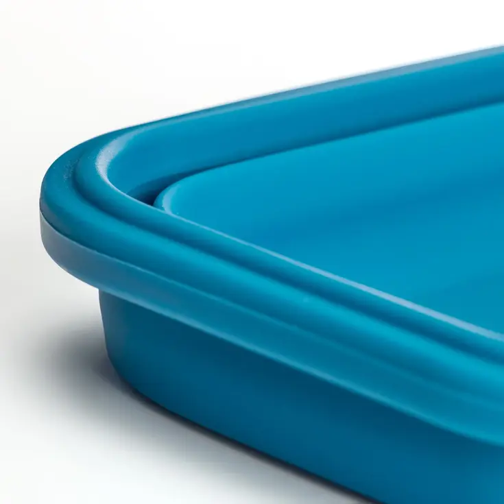 3-delige Opvouwbare Lunchboxset Silicone