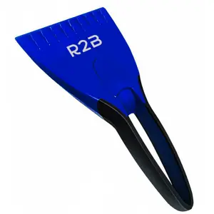 R2B IJskrabber Auto met IJsbreker - Blauw