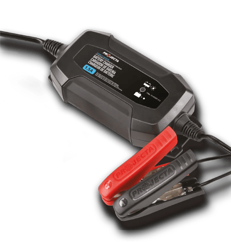 AC008 4 fase Automatisch acculader 0,8A, 12V