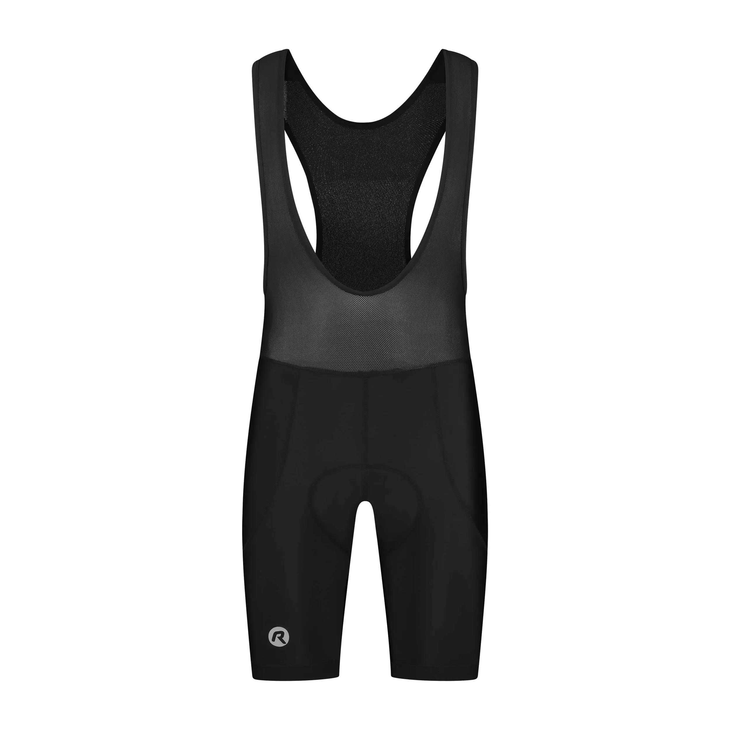 Rogelli Core  Fietsshort Heren met bretels  Zwart