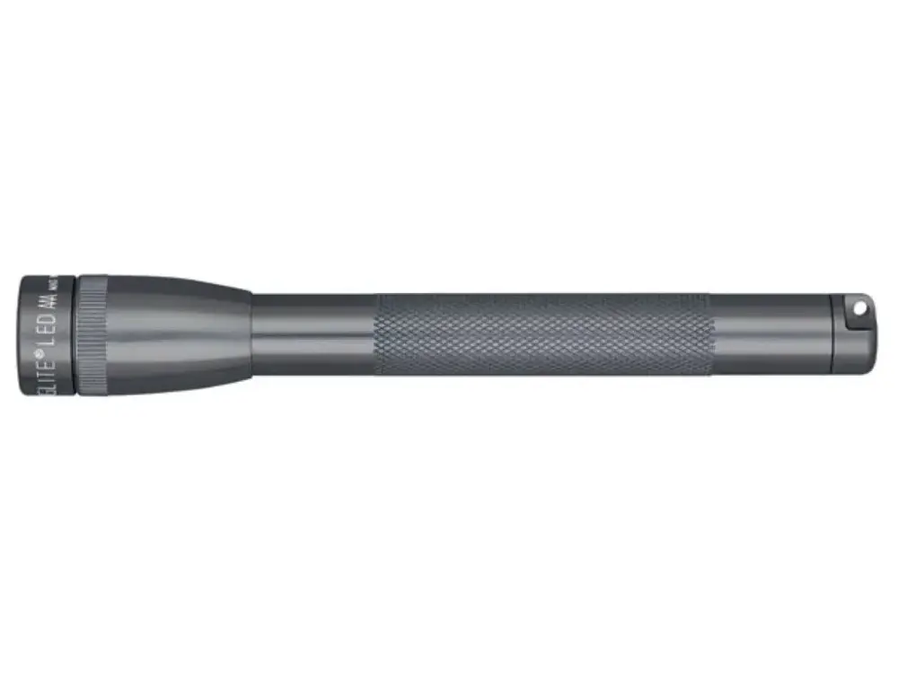 MagLED - MiniAAA Zaklamp - LED - 2AAA - Grijs