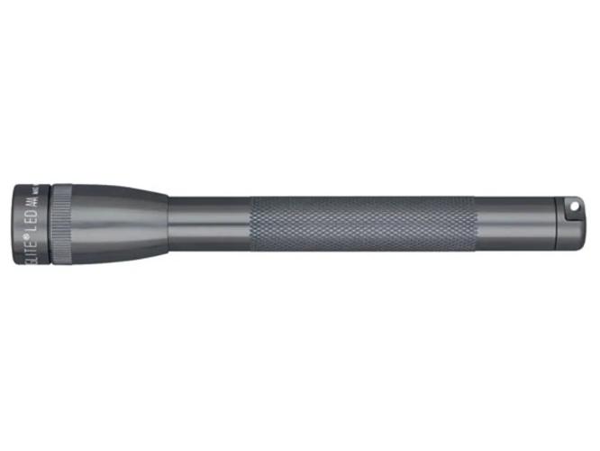 MagLED - MiniAAA Zaklamp - LED - 2AAA - Grijs