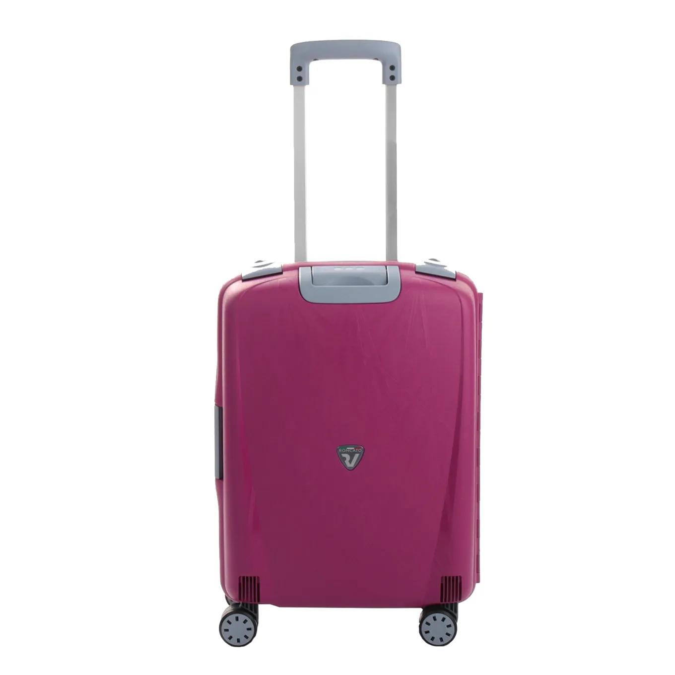 Roncato  Light 4 wiel cabin trolley 55 Paars  Paars main product image