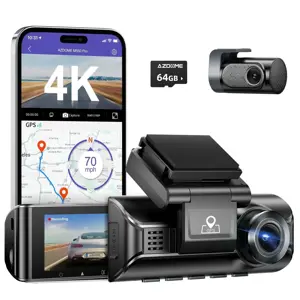M550 Pro 2CH 4K Wifi GPS 64gb dashcam