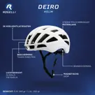 Deiro - Fietshelm - Rogelli - 58-62 cm