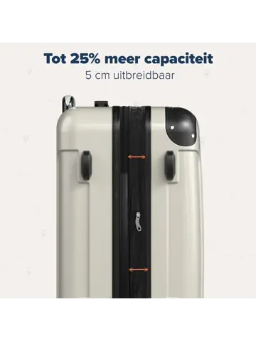 Handbagage Koffer – 45L – Champagne