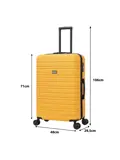 Reiskoffer L ABS 95L met TSA-slot en 360° wielen