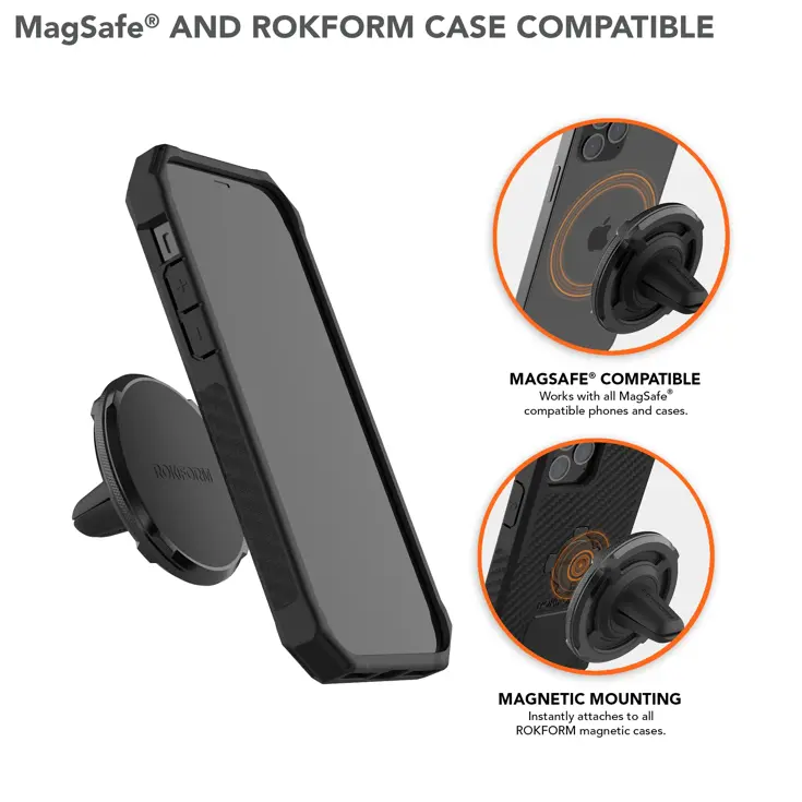 Dual Magnet Vent Mount Telefoonhouder