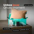 Qnuss Warmtekussen Teddy 45x45