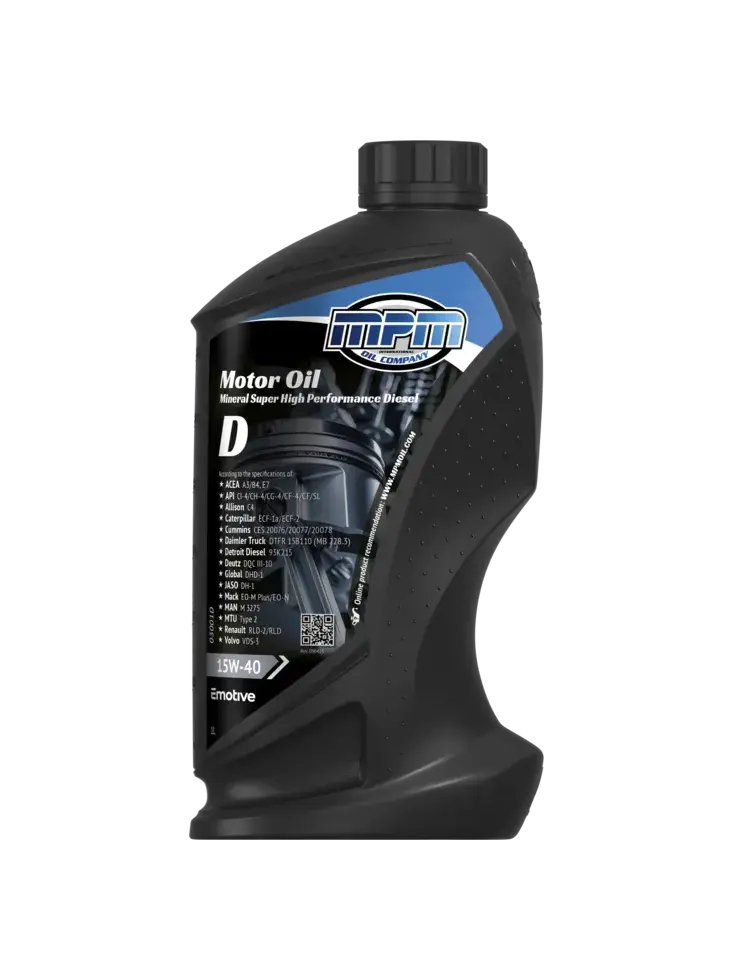 Motorolie 15w40 diesel super high performance