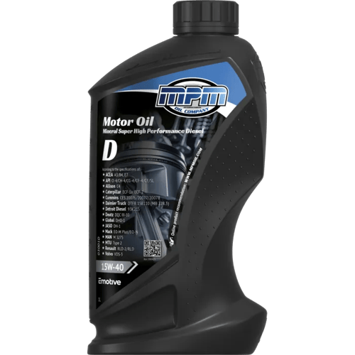 Motorolie 15w40 diesel super high performance