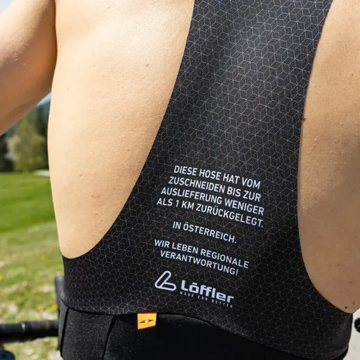 Fietsbroek met bretels Hotbond heren