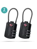 Travelnet TSA Reisslot met Cijfercode Set van 2