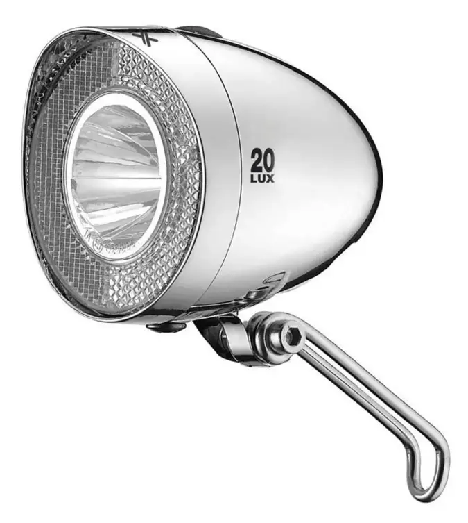 XLC Koplamp Led Batterij Chroom