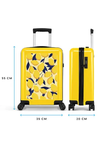 Blue Lemon - Handbagage Koffer - 54cm