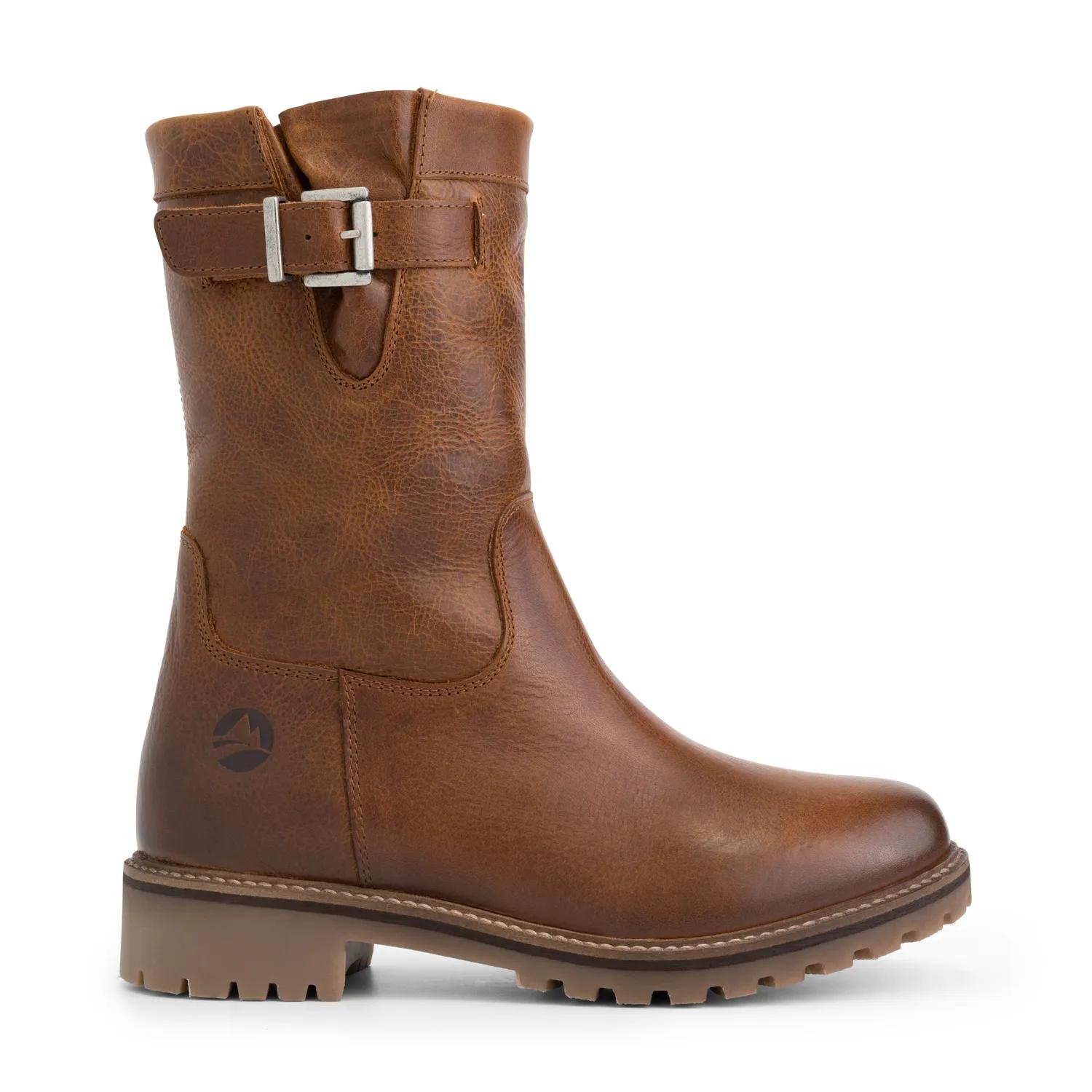 Travelin' Gjerstad dames  Laarzen  Cognac