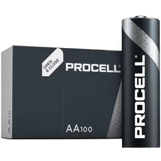 Industrial Procell Batterijen 100 AA