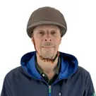 Vizorz SwitchCap fietshelm Brown base cap