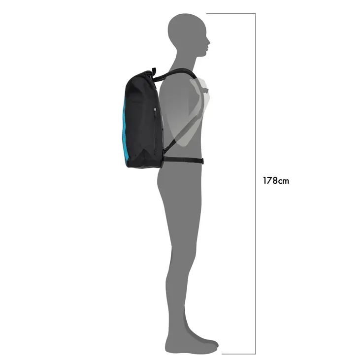 Ortlieb Velocity 29L Backpack petrol/black