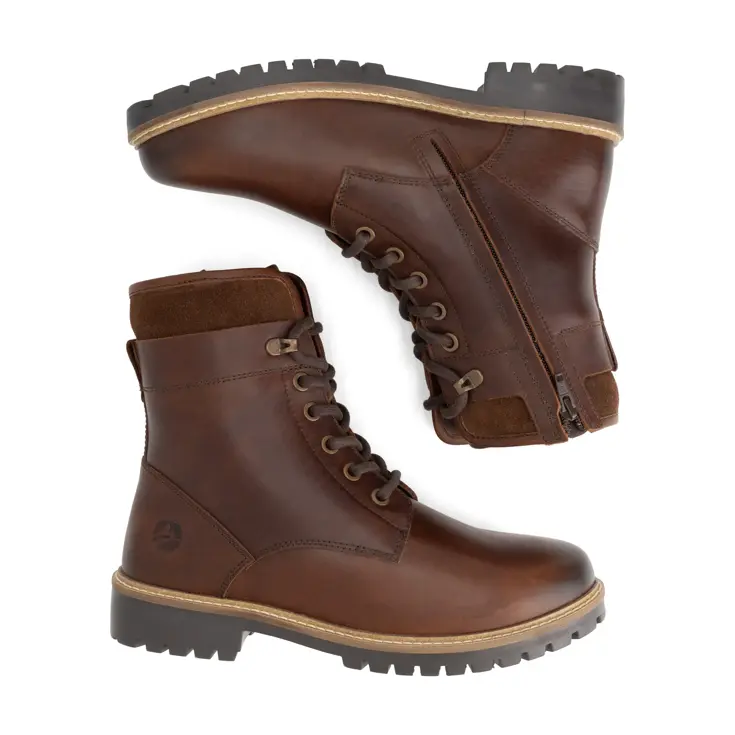 Langdets Heren Veterboots - Gevoerd