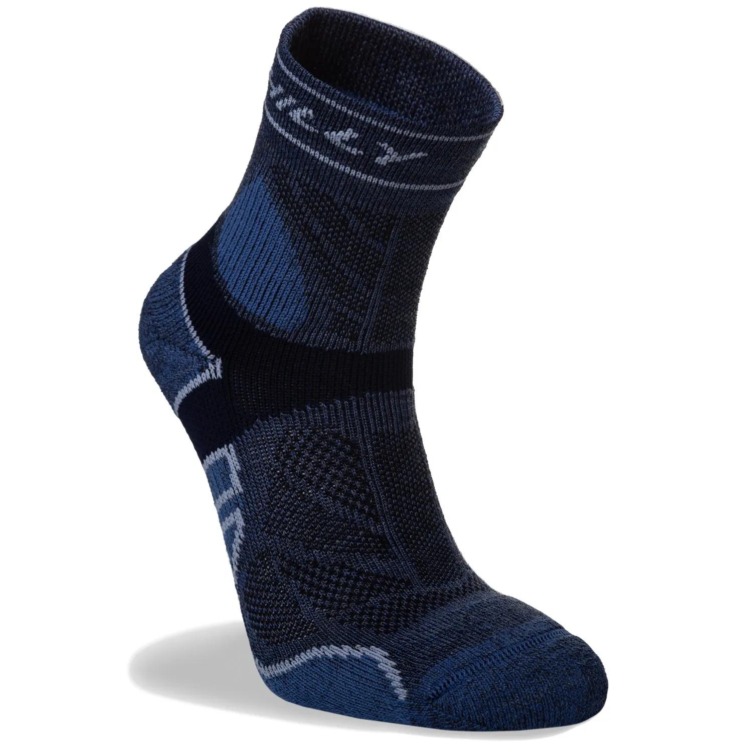 Hilly  Trail Anklet Maximum  sokken  Marineblauw