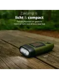 Solar Survival Flashlight - Dynamo Zaklamp