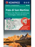 Wandelkaart WK653 Pale di San Martino