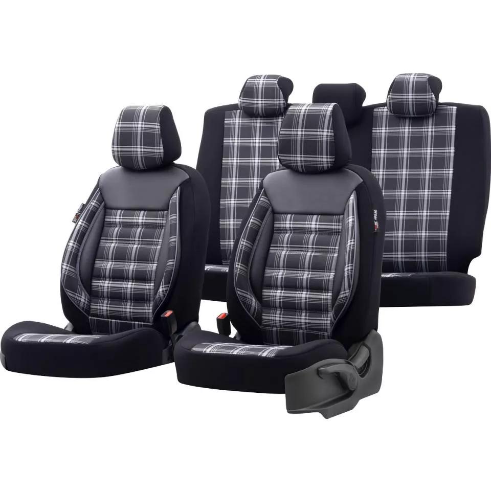 OTOM  stoelhoezenset Sports  Zwart