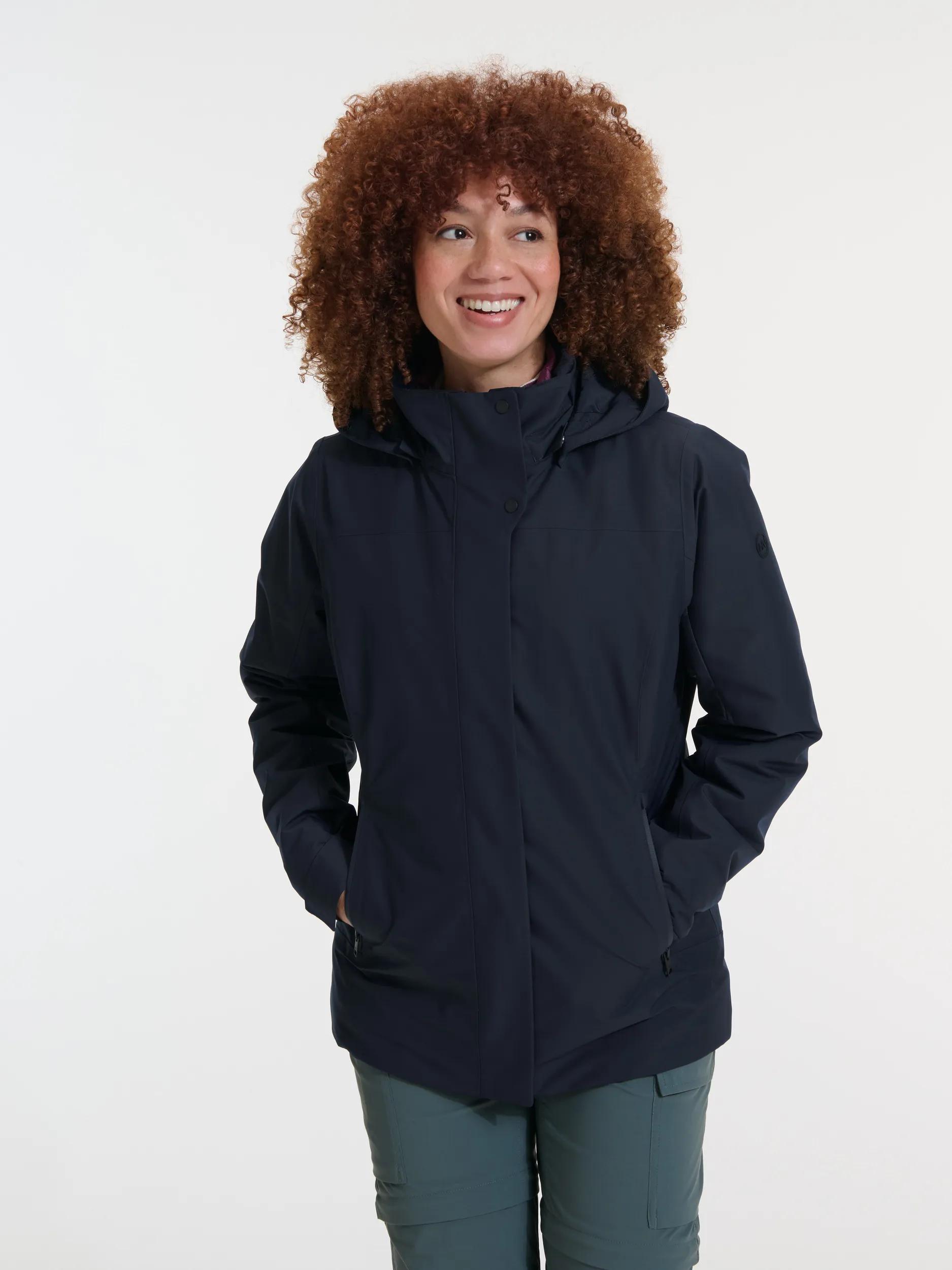 ANWB  Roissy  3-in-1 jas dames  Human Nature  Blauw   XXL