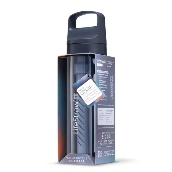 Lifestraw Go 2.0 - Waterfles 650ml - Blauw