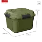 Q-line - Waterdichte opbergbox - 90L